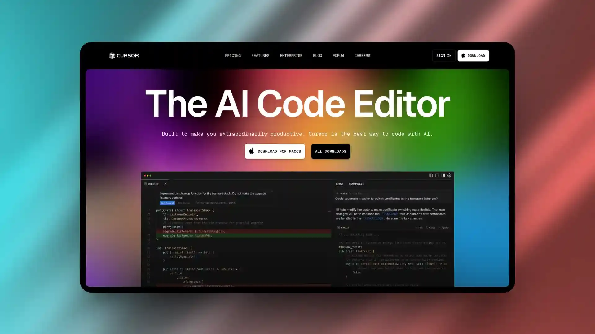 Cursor AI IDE